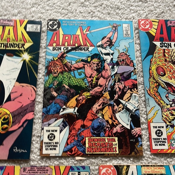 Lot of 5 Arak Son Of Thunder Comics DC - Picture 3 of 6